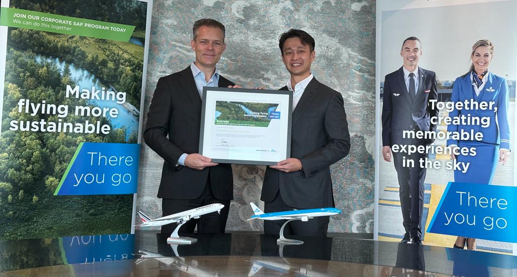 Air France-KLM welcomes Singapore’s First Organisation, TOP International Holding, to its Sustainable Aviation Fuel Programme